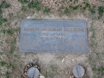 Gookins,   Ernest Norman gravesite