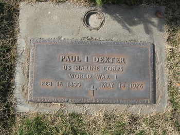 Dexter,   Paul I. gravesite