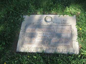 Demuth,   Jesse Benjamin gravesite