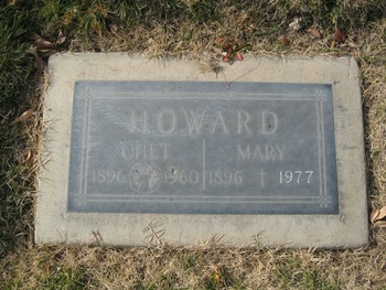 Howard, Mary S. gravesite