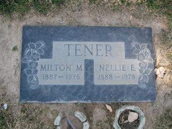 Tener,   Nellie E gravesite