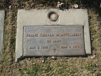 Montgomery,   Frank Gerald gravesite