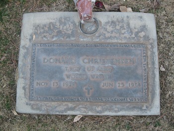 Christensen,   Donald gravesite