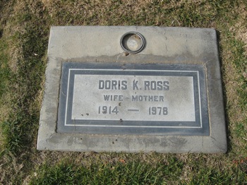 Ross,   Doris Kathleen gravesite