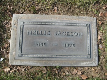 Jackson,   Nellie gravesite