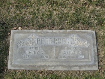 Pedersen,   Harry Clifford gravesite