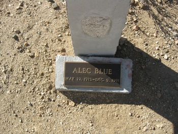 Blue,   Alec R. gravesite