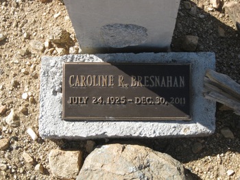 Bresnahan,   Caroline R. gravesite