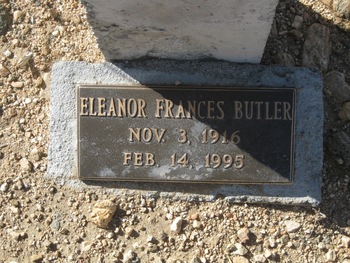 Butler,   Eleanor Frances gravesite