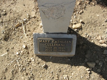 Cullinane,   Mary Kathleen gravesite