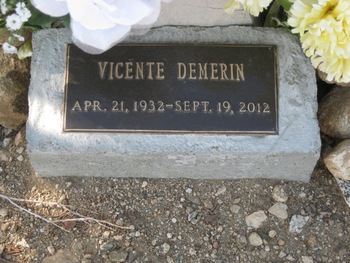 Demerin,   Vicente gravesite