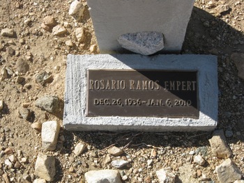 Empert,   Rosario gravesite