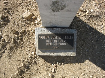 Feller,   Andrew Joseph gravesite