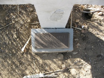 Janney, Honore M. gravesite