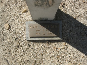 Kirby,   Robert William gravesite