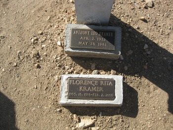 Kramer, Anthony Leo gravesite