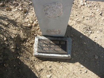 Lee,   Thomas Joseph gravesite