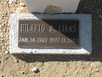 Liras,   Hilario R. gravesite