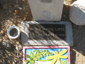 Lopez, Sheila Marie gravesite