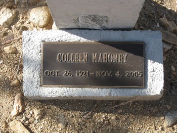Mahoney,   Colleen gravesite