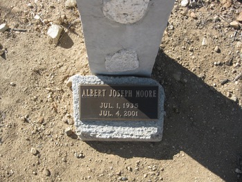 Moore,   Albert Joseph gravesite