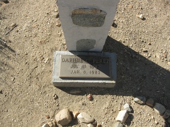 Perez, Daphne Carol gravesite