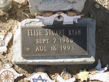 Ryan,   Elise Stuart gravesite