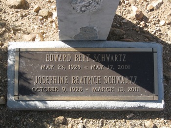 Schwartz,   Josephine Beatrice gravesite