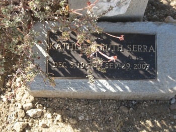 Serra,   Kathleen Ruth gravesite