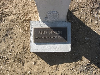 Simon, Guy gravesite