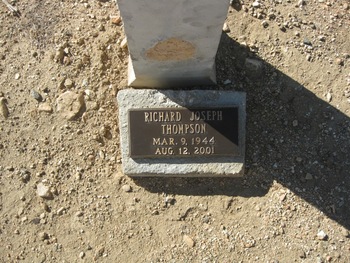 Thompson,   Richard Joseph gravesite